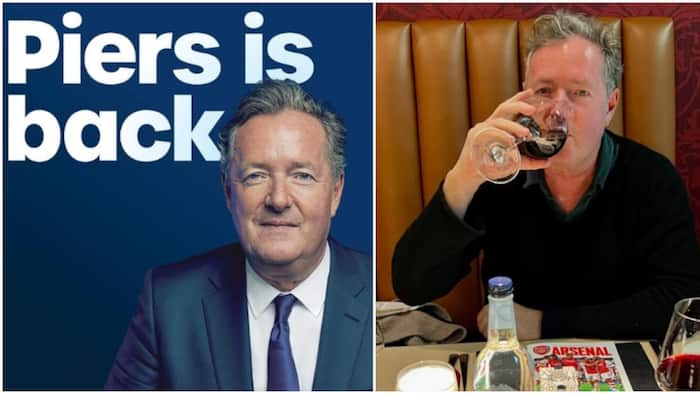 Piers Morgan Jokes About Storming Former Work Place As He Makes TV Return after Meghan Markle Rant