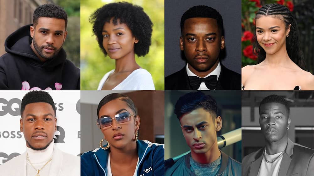 young black British actors and actresses