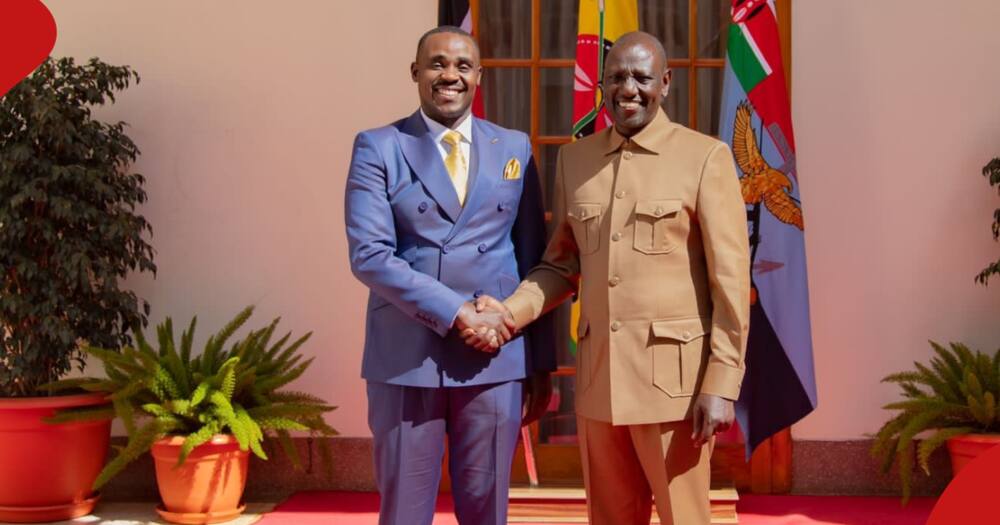 William Ruto and Cleophas Malala.