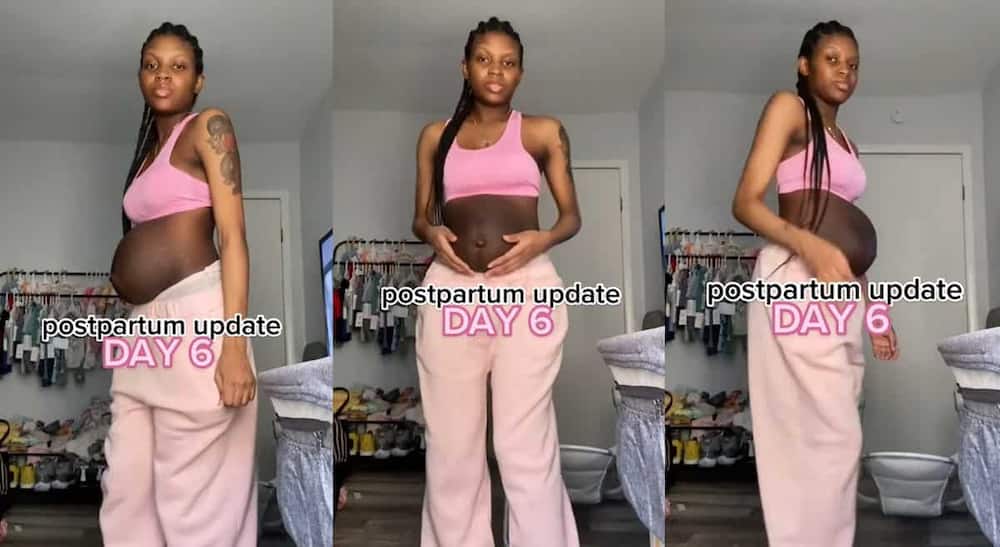 Mum Who Gave Birth to Twins Shows Her Tummy Shape 6 Days after