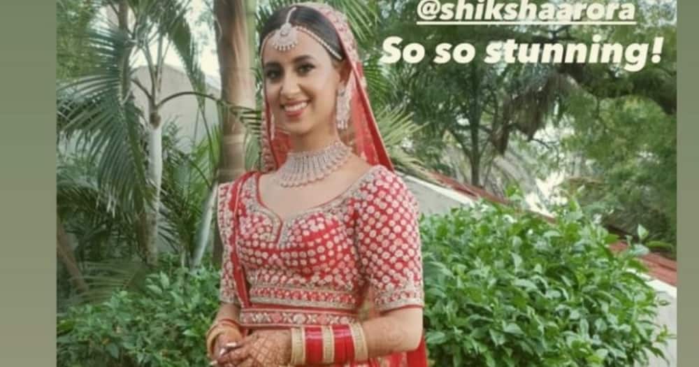 KBC journalist Shiksha Arora who also doubles up as an MC and dancer finally ties the knot.