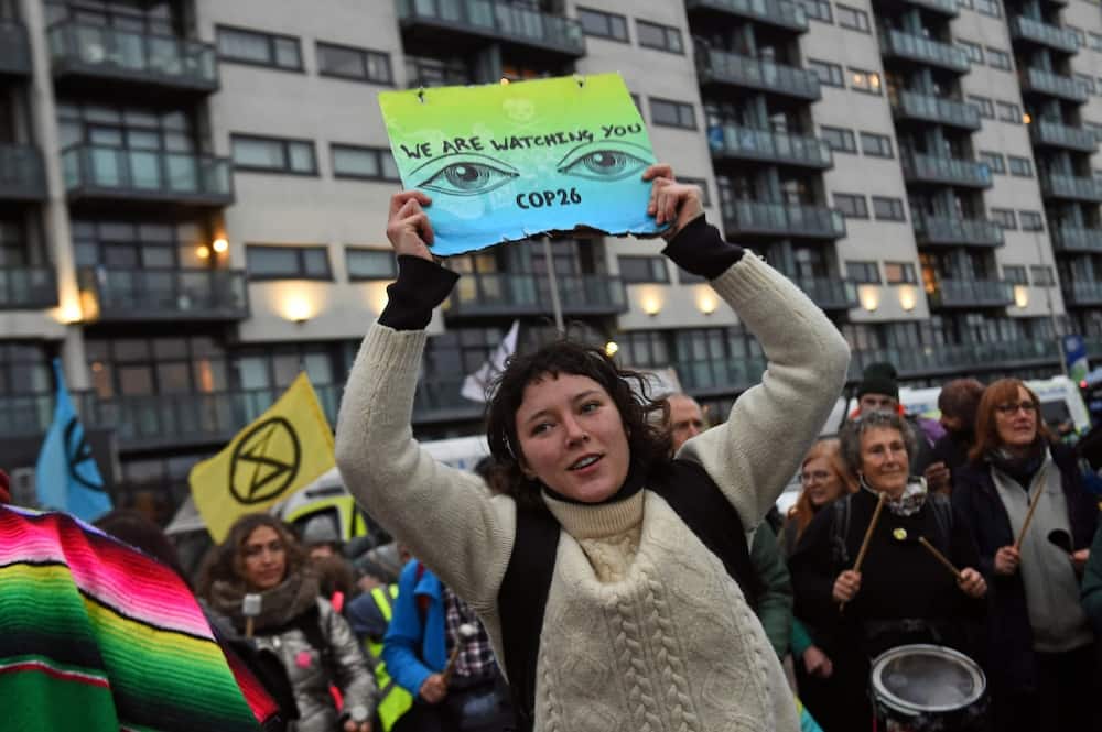 Last year's climate talks in Glasgow saw days of protest