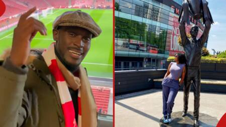 Nana Owiti Relishes Views at Arsenal, Makes Fun of Hubby King Kaka's Man United: "No Leaking Roofs"