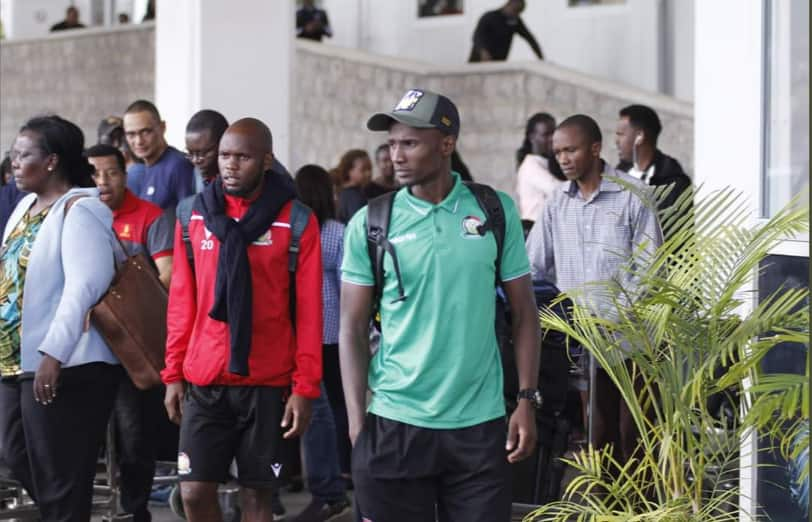 Harambee Stars quietly jet back to country after Egypt nightmare