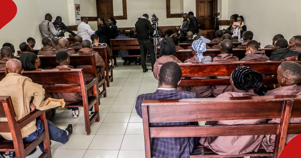 Court proceedings. A Makueni politician has been sentenced to two years in prison for threatening a poll winner.