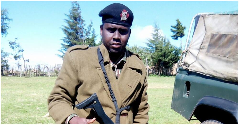 Arvin Nzole. Photo: Kenya Police.