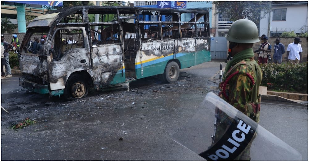 Ngong road bound bus