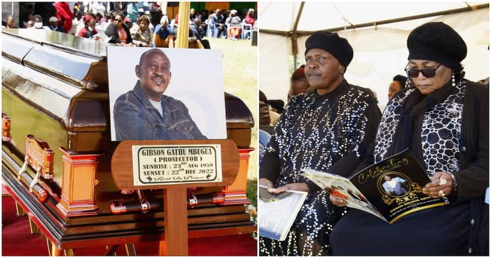 Prosecutor was buried in Matundura, Nyandarua county.