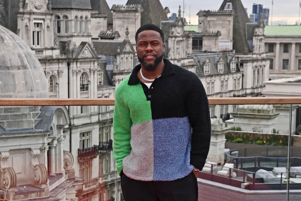 Kevin Hart attends a photocall for LIFT