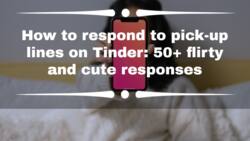 How to respond to pick-up lines on Tinder: 50+ flirty and cute responses