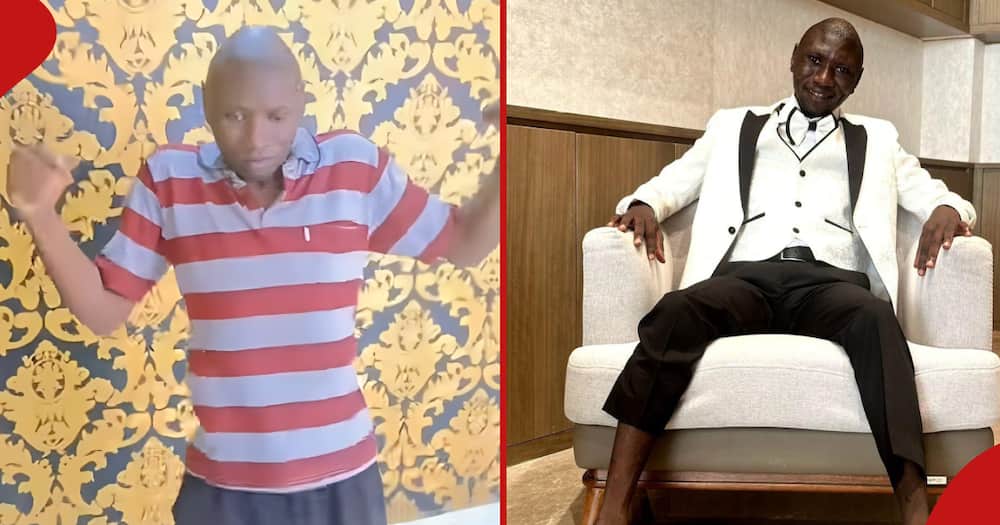 Stivo Simple Boy showed off new dance moves and asked Kenyans to participate in.