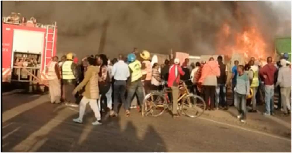 Reduced to Ashes: Dawn Fires Razes Down Popular Furniture Shops Along Jogoo