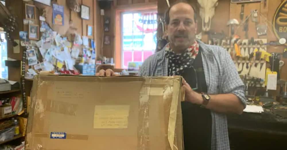 Man receives delivery package mailed back in 1979: "It took post office 41 years to deliver"