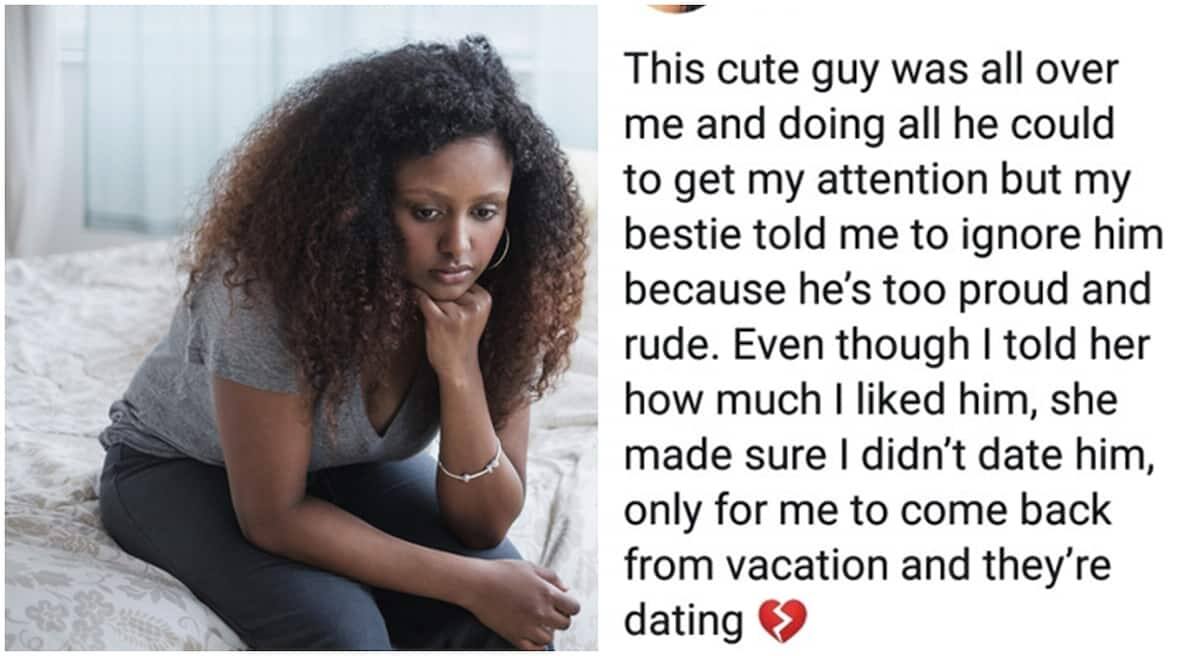 Lady Claims Best Friend 'Snatched' Man She Was Admiring: 