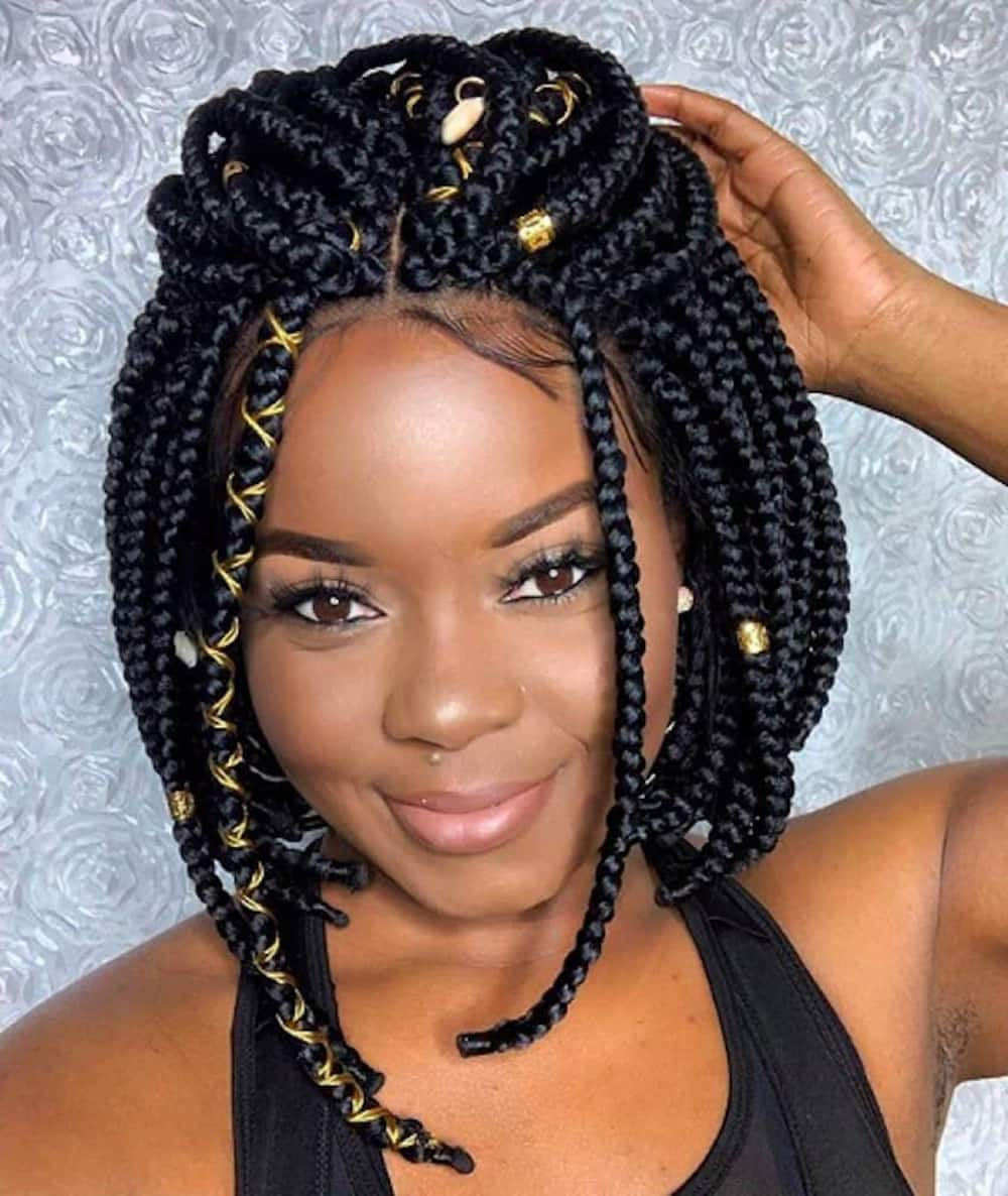 10 medium poetic justice braids styles to try out in 2021 - Tuko.co.ke