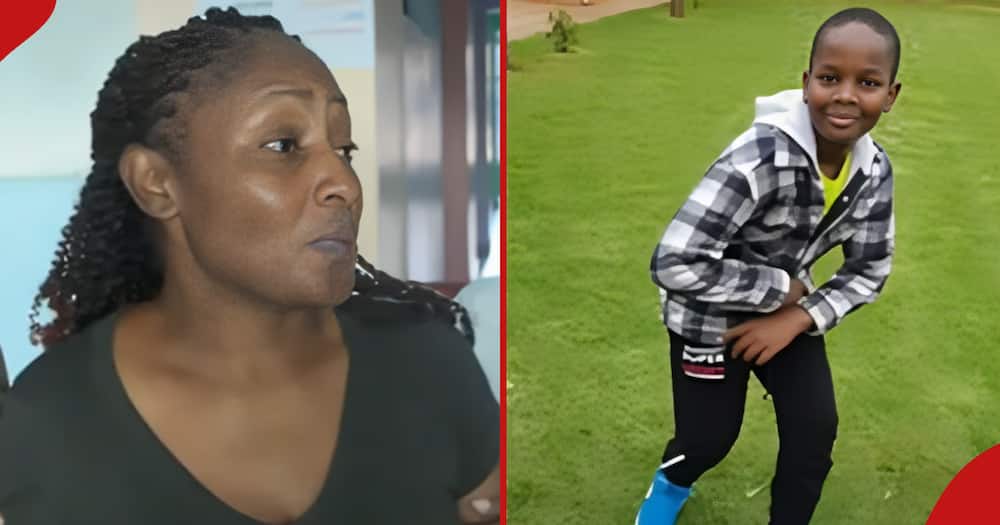Nairobi mum of boy who died in school speaks for the first time after his death.