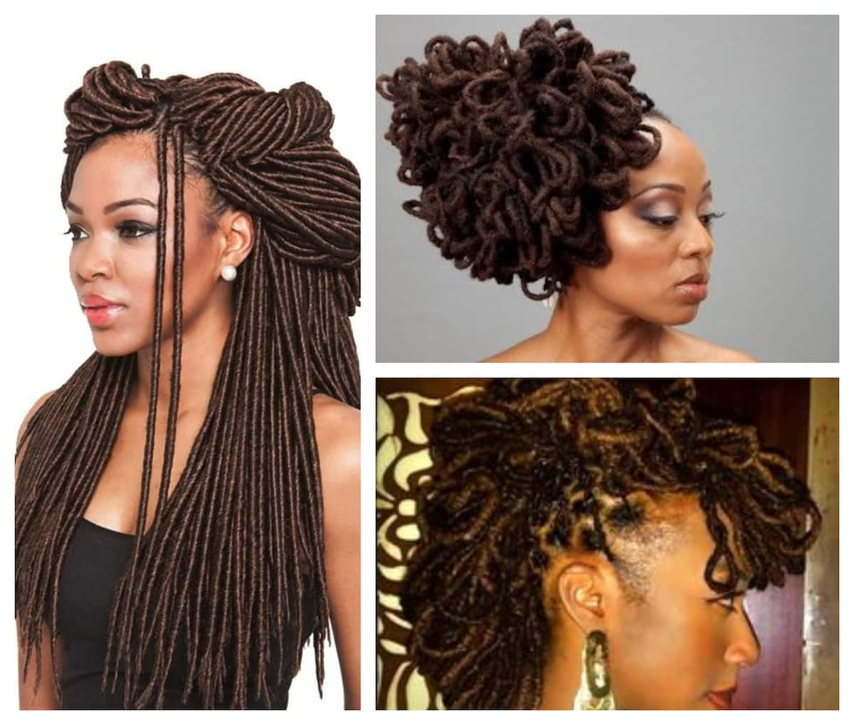 Afro Puff Drawstring Ponytail Dreadlocks Chignon Faux Locs Braids Bun Hair  | eBay