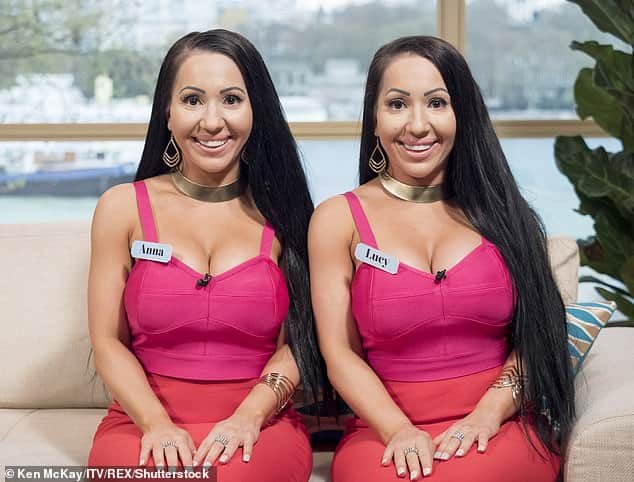 World’s most identical twins who share boyfriend, share same bed with him