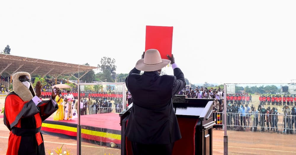 Yoweri Museveni Sworn-in for Sixth Term, Promises to Uphold Democracy