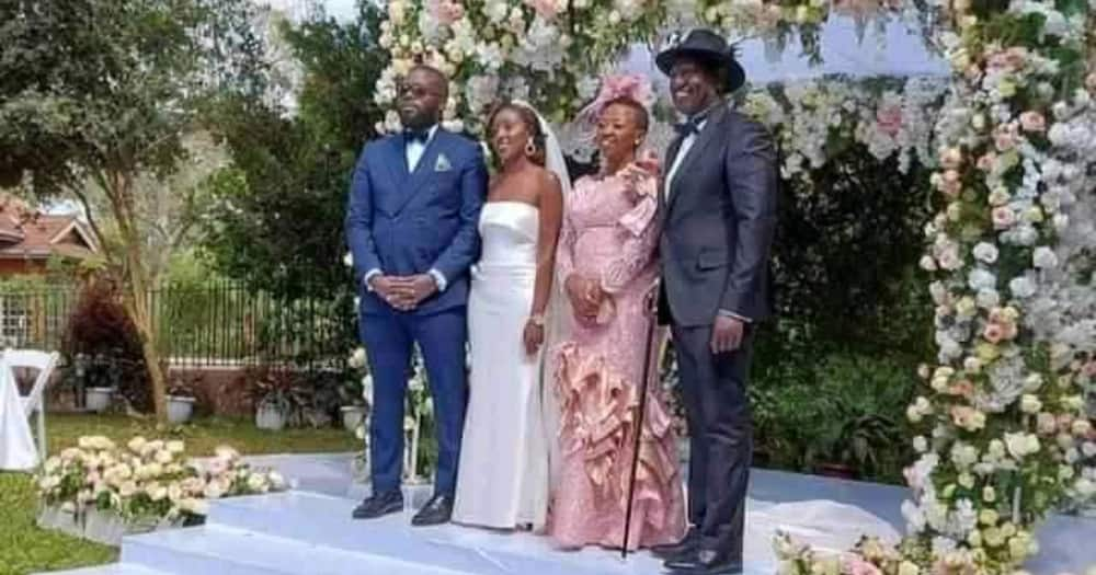 Kenyan Men Cry Foul as June Ruto Weds Nigerian Lover in Colourful Ceremony