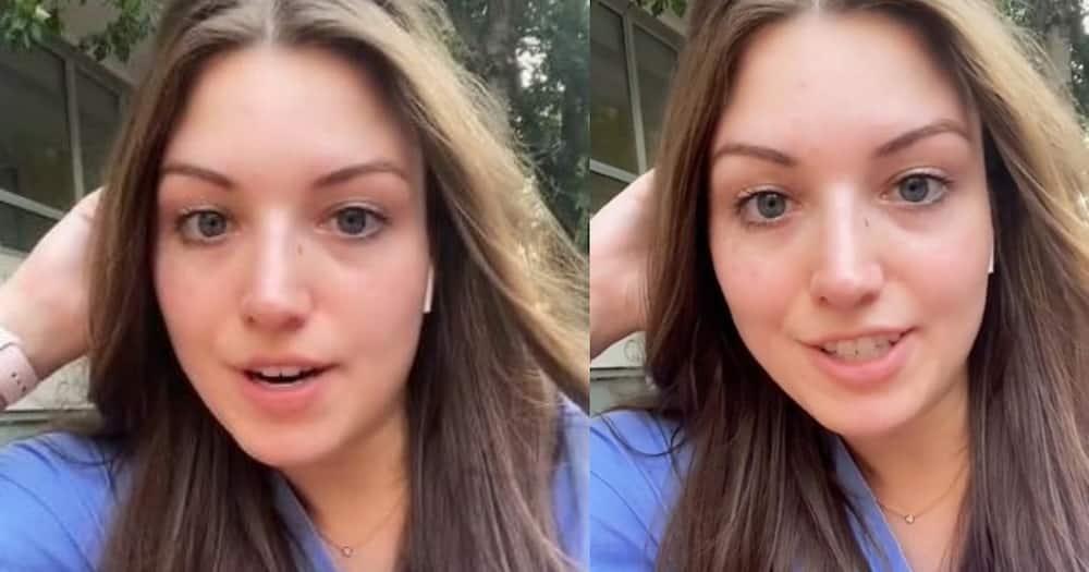 Dr Emily Long'f friend told her not to go to her wedding. Photo: A screenshot from her TikTok video.