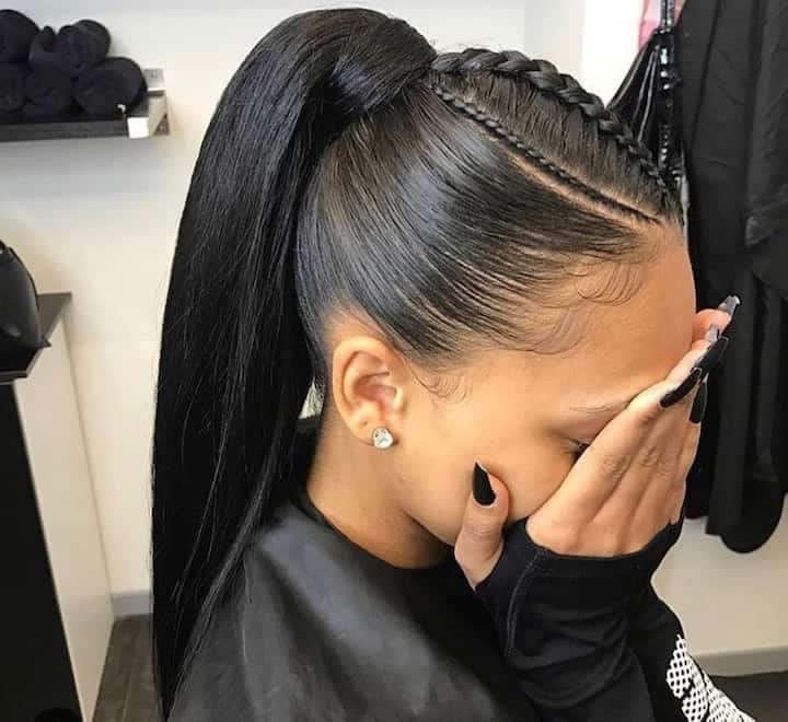 African American ponytail hairstyles