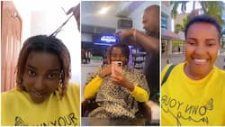 Willis Raburu's Lover Ivy Namu Flaunts New Hairdo after Shaving Off 5-Year-Old Dreadlocks: "New Me"