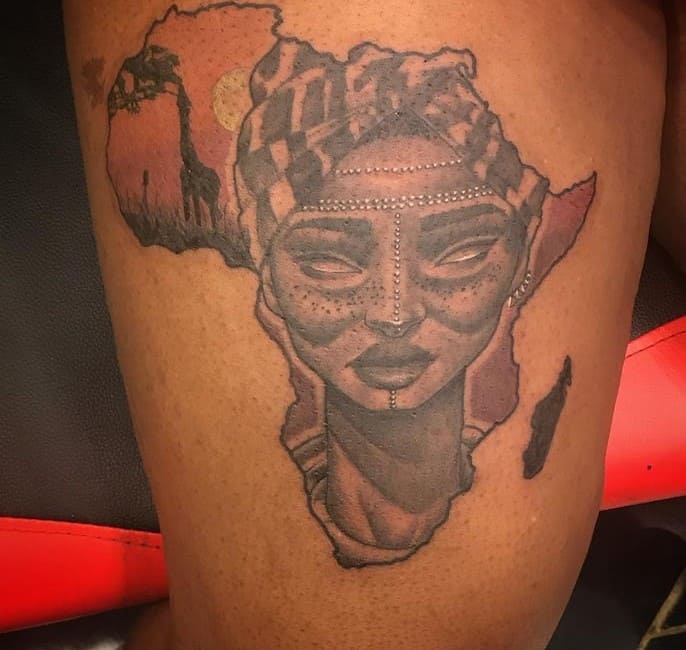 50 African Queen Tattoo Ideas  For Majestic Inspiration