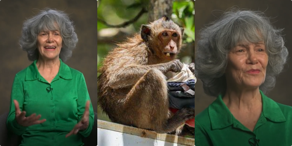 Reactions as Woman Says She Was Brought Up by Monkeys After She Was Kidnapped As a Child