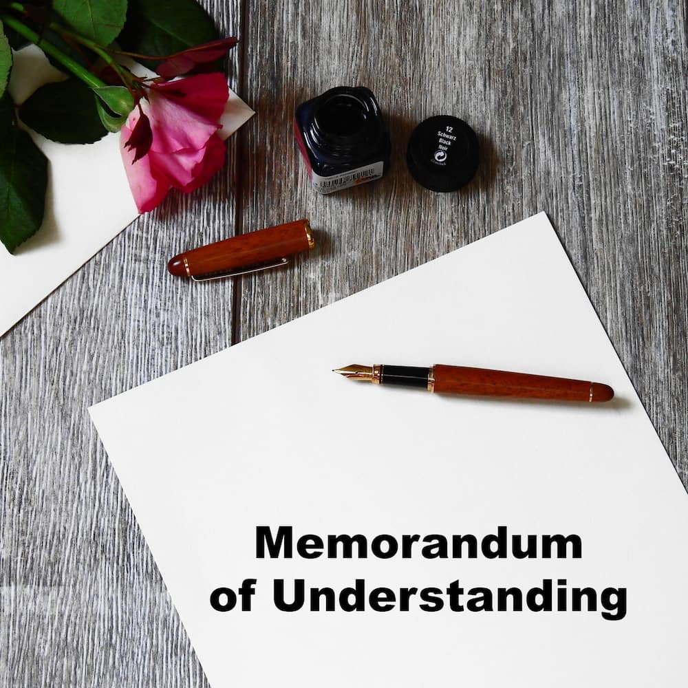 Memorandum of understanding