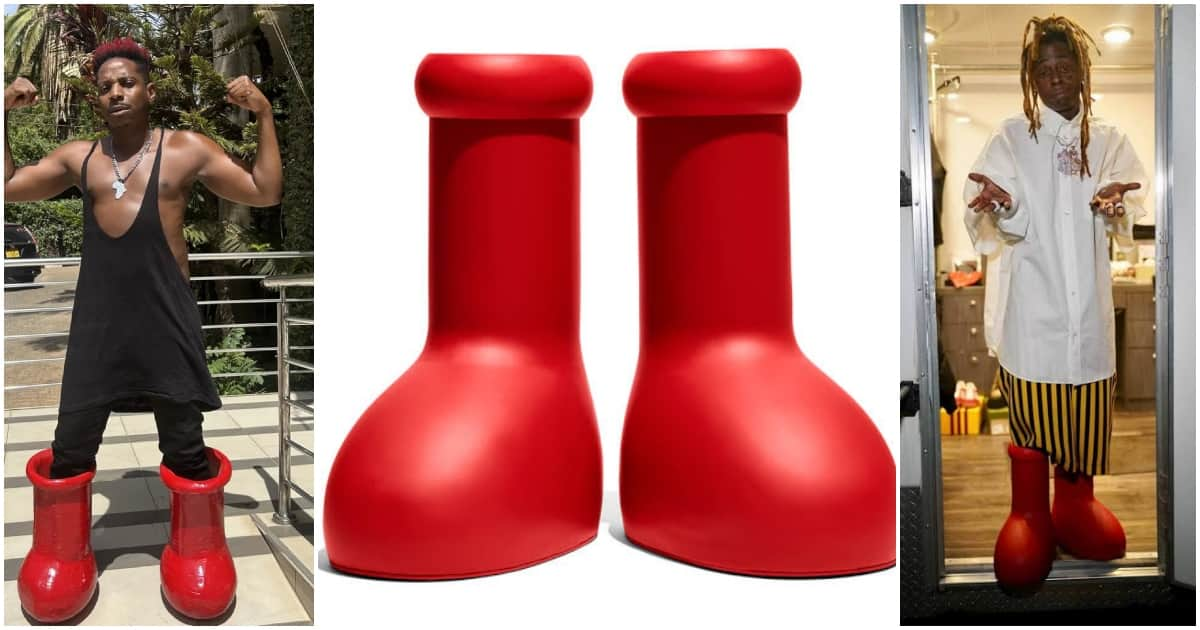 These Big Red Objects From MSCHF Claim to Be Boots - The New York