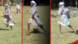 Uasin Gishu: Mother Runs with Form 2 Daughter to Cheer Her During Secondary School Games
