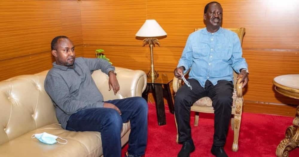 Raila Odinga attended a high-level conference in the UAE.