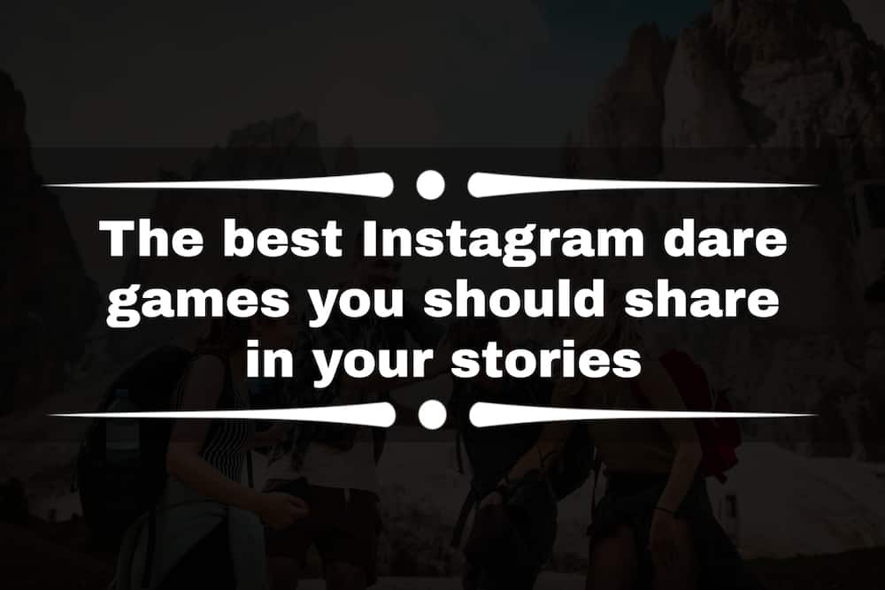 Instagram dare games