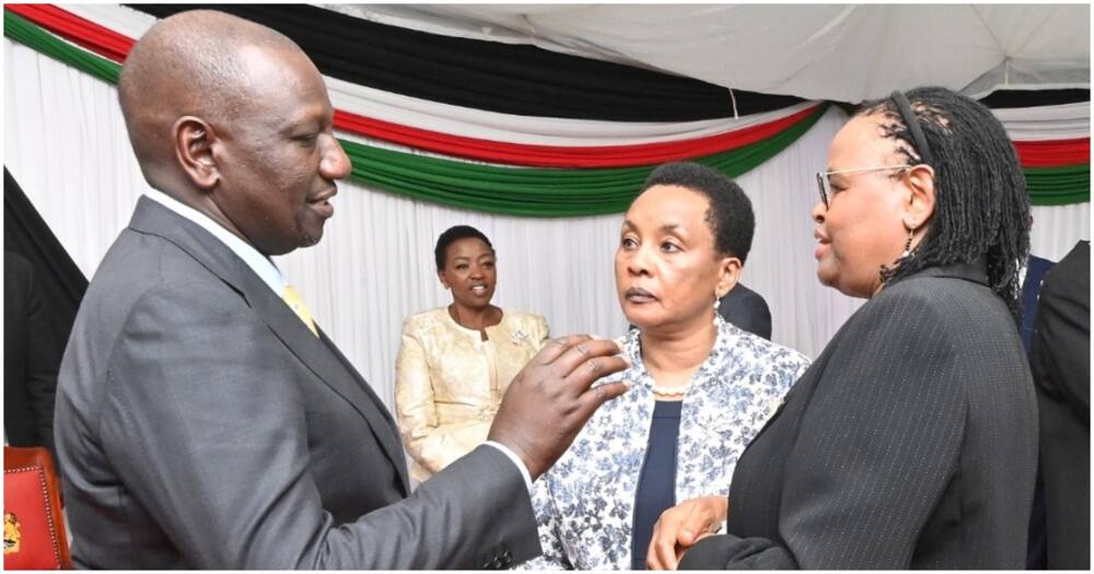 William Ruto, Martha Koome, Philomena Mwilu