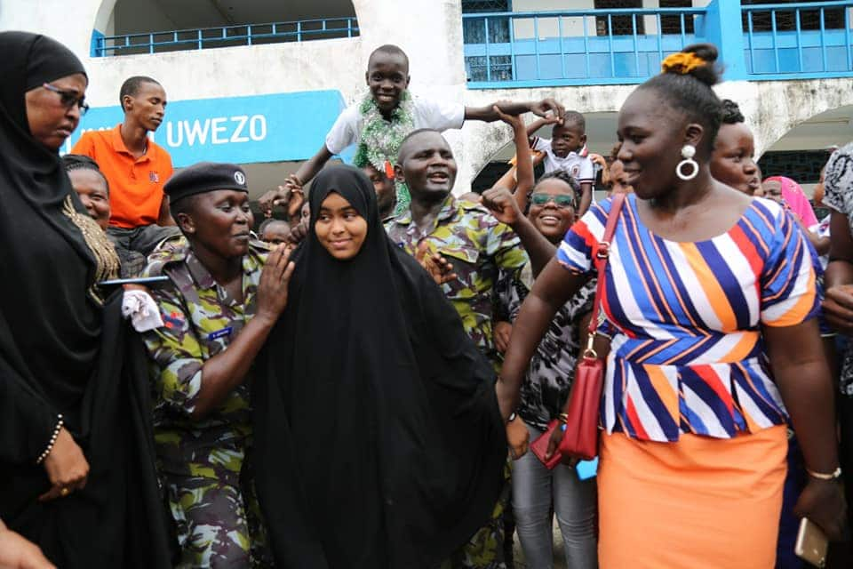 KDF over the moon as Kenya Navy Primary School produces best pupil in Mombasa county