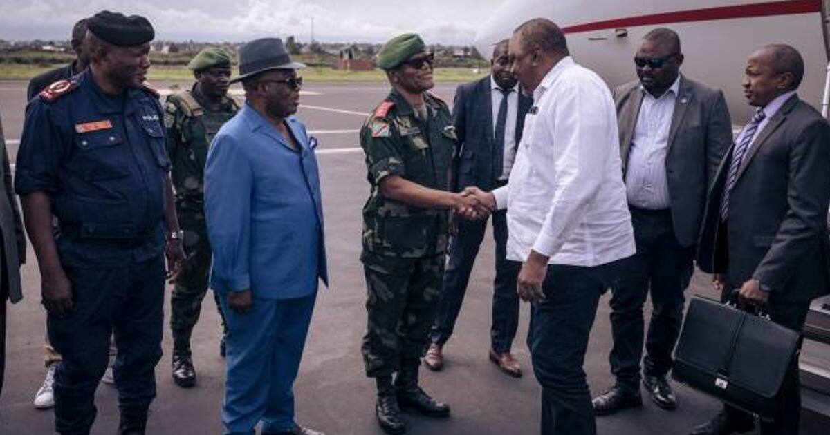 Mombasa: Uhuru Kenyatta Holds Talks With M23 Rebels To End Crisis In ...