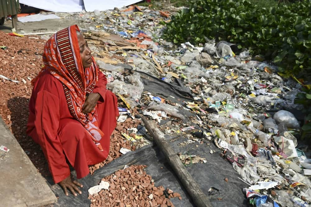 Mourning the dead at the site of the collapsed Rana Plaza in Savar, Bangladesh, on the sixth anniversary of the disaster