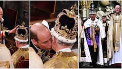 Royal Bond Sealed: Prince William Shares Passionate Kiss with King in Historic Oath Ceremony
