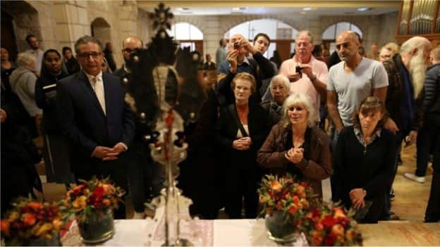Relic of Jesus' manger returns to Bethlehem after 1400 years in time for Christmas