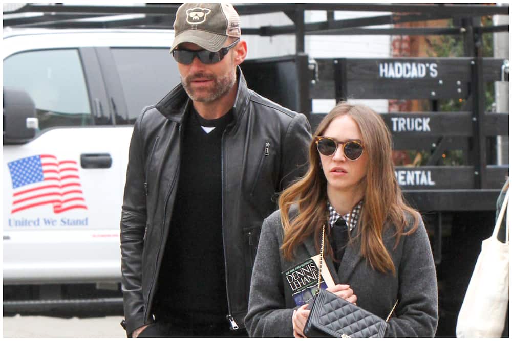 Seann William Scott and Olivia Korenberg are seen in March 2019 in New York City