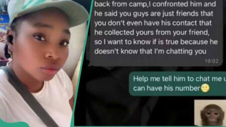 Lady Confronts Woman Who Took Photo with Her Man, Private Chats Leak