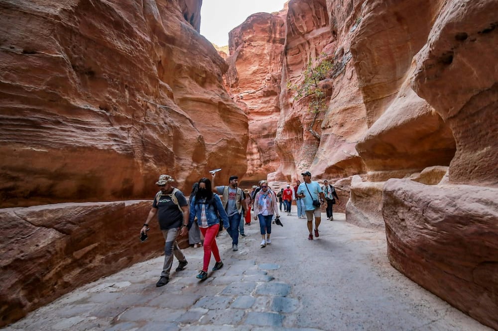 Jordan tourism authorities confirm that Petra is back in business and drew 900,000 visitors last year