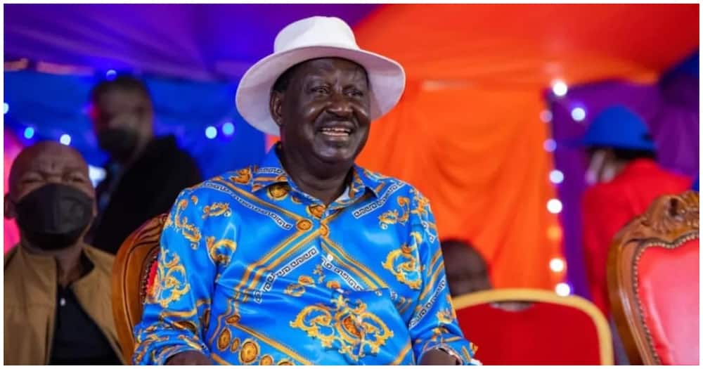 Raila Odinga's candidature was endorsed by over 30 political parties.