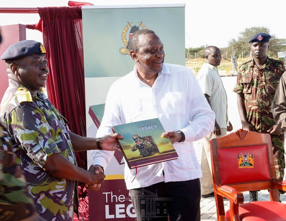 Uhuru opens first KDF barracks in North Eastern Kenya