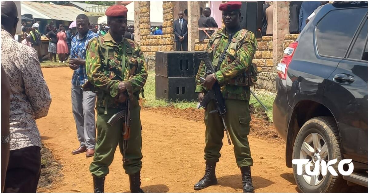 Tight Security In Homa Bay During Ruto's Visit To Prevent 'Shoe ...