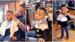 Frankie Kiarie Shares Adorable Clip with Son at Barbershop: "Show My Love for You"