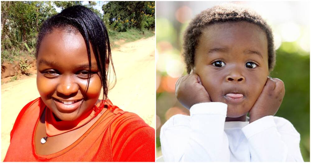 Nakuru psychologist Ann Njeri Ndaru (l) and black baby. Photo for illustration.