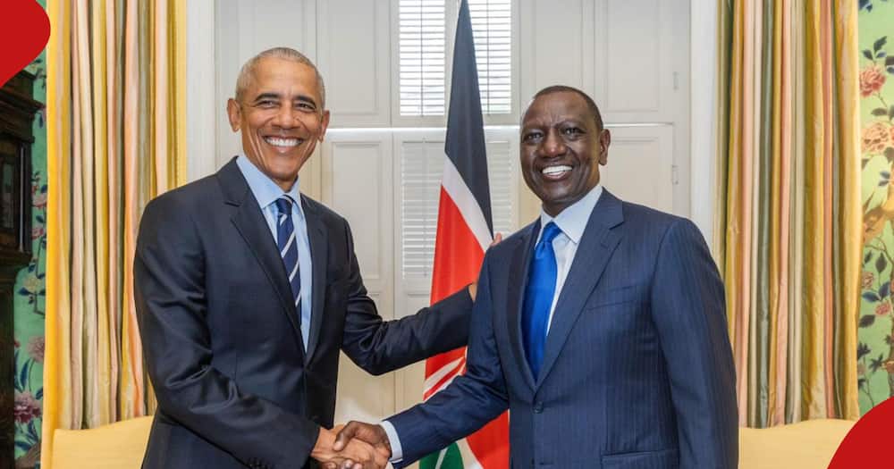 Barack Obama Amkaribisha William Ruto kwa Shangwe Blair House: "Habari"