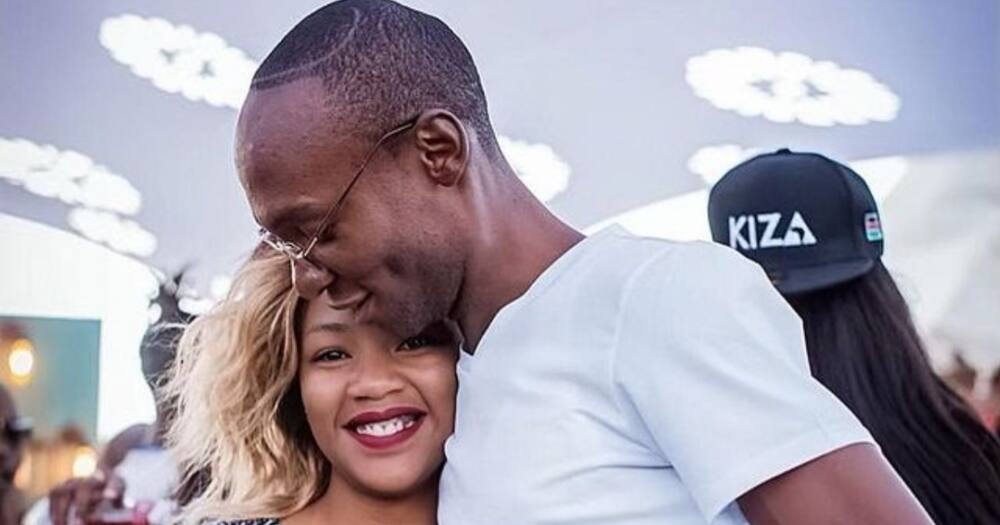 Dr Ofweneke proposed to his girlfriend Christine.